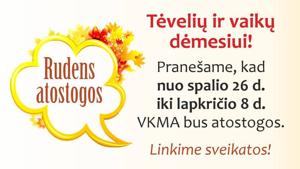 Rudens atostogos