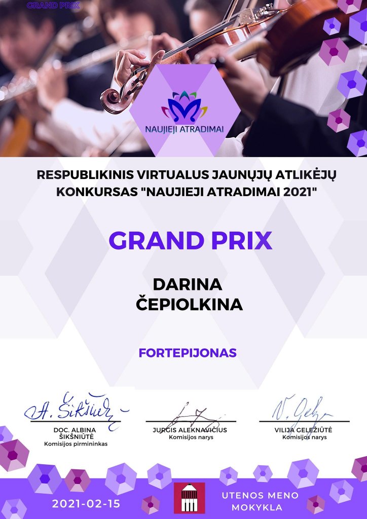 Sveikiname Dariną Čepiolkiną su pergale!